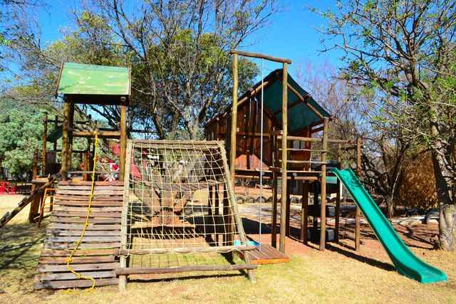 Kids' playground garden venue for birthday party at the Barn on Boundary Party Venue.