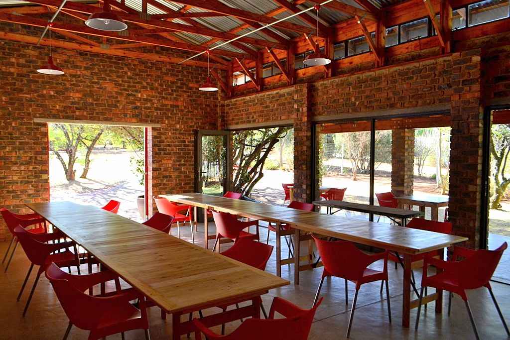 Interior view of the Party Venue at the Barn on Boundary Party Venue.