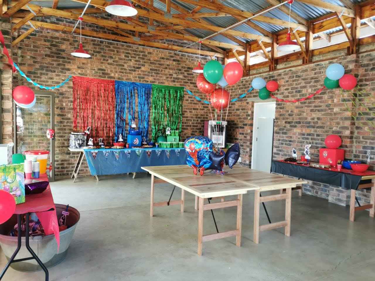 The Interior of The Barn on Boundary Party Venue Johannnesburg Northriding.